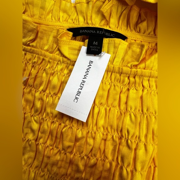 Banana Republic Sunlit Yellow Midi Dress - Picture 12 of 15